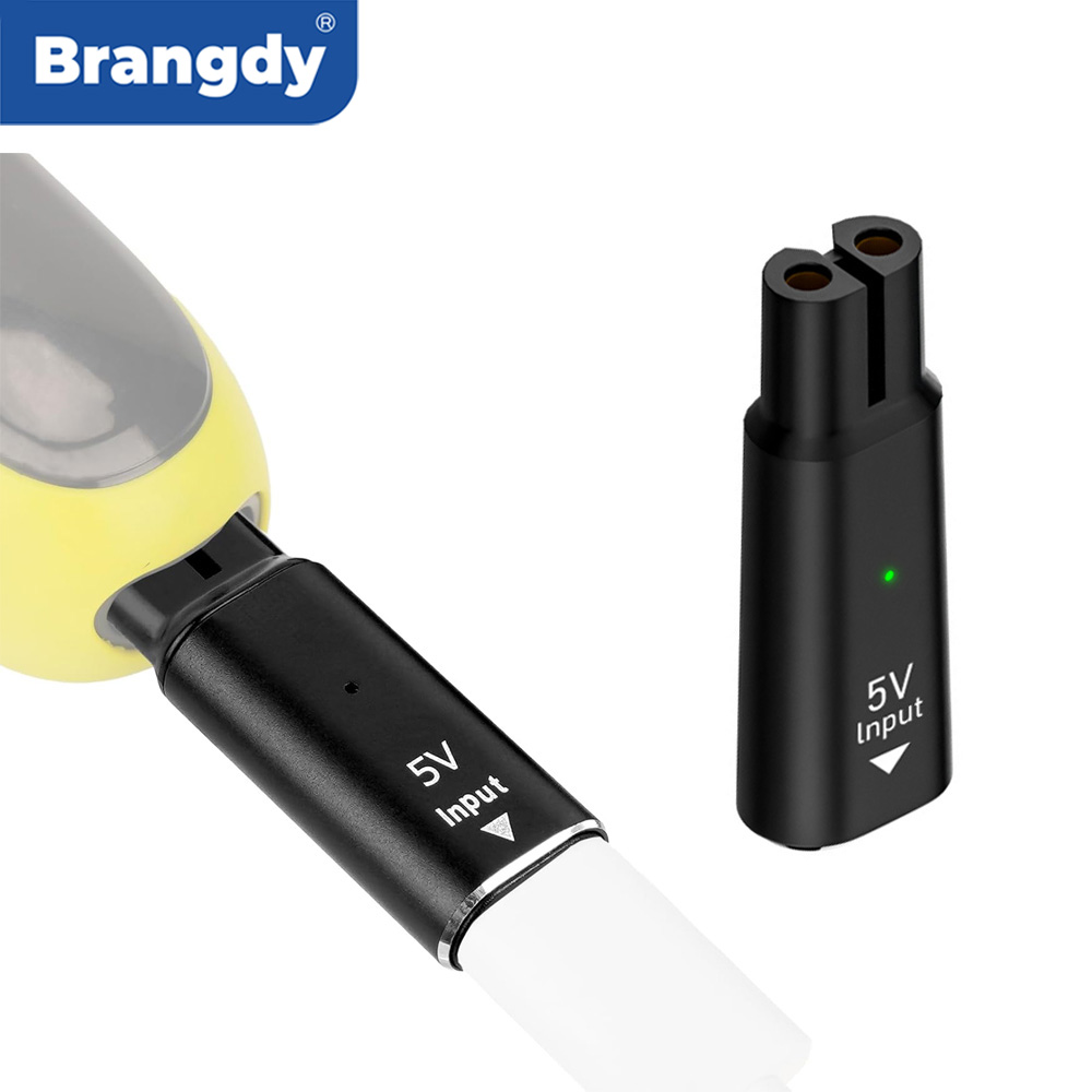 Beard Trimmer - Brangdy 5V Type-C Scheerapparaat Adapter Oplader