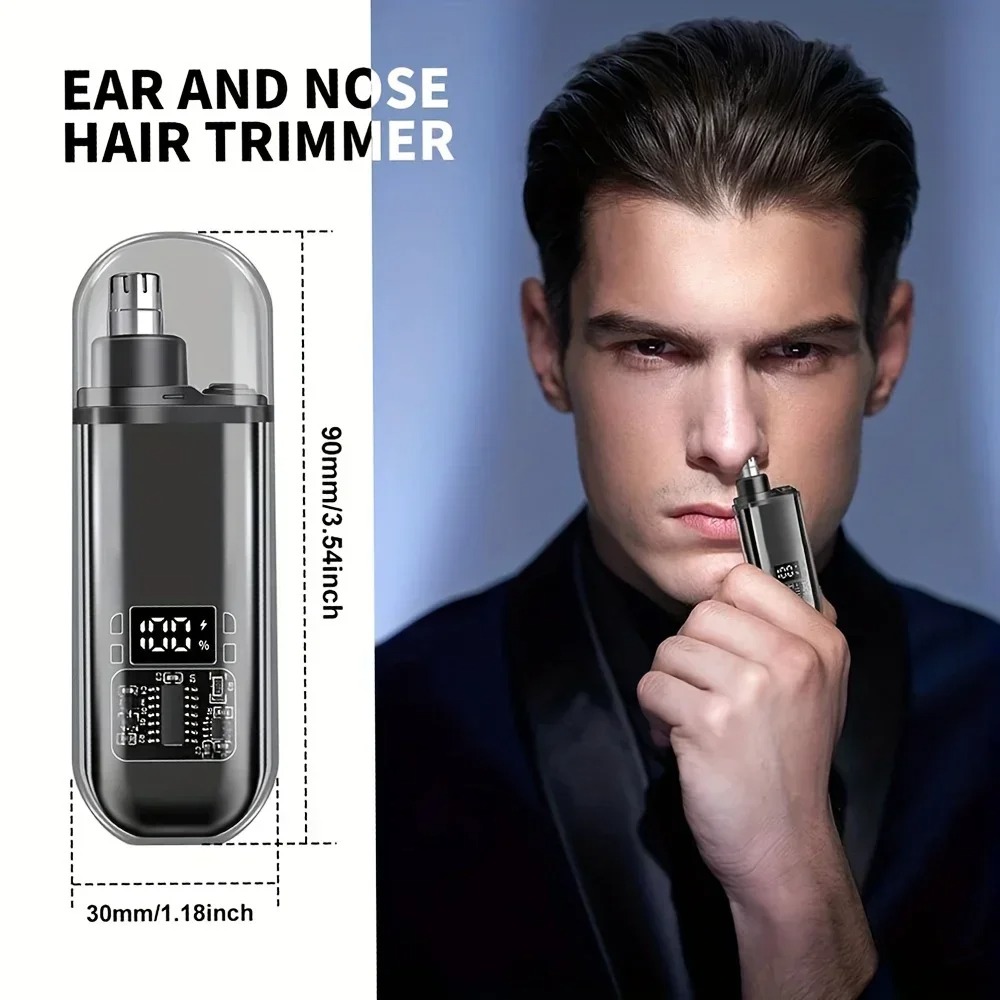 Oplaadbare neus- en oorhaartri - Mens Grooming Travel Kit recensie en prijs