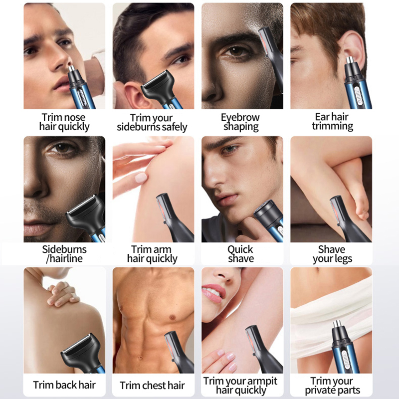 Elektrische neus-oorhaartrimme - Beard Trimmer recensie en prijs