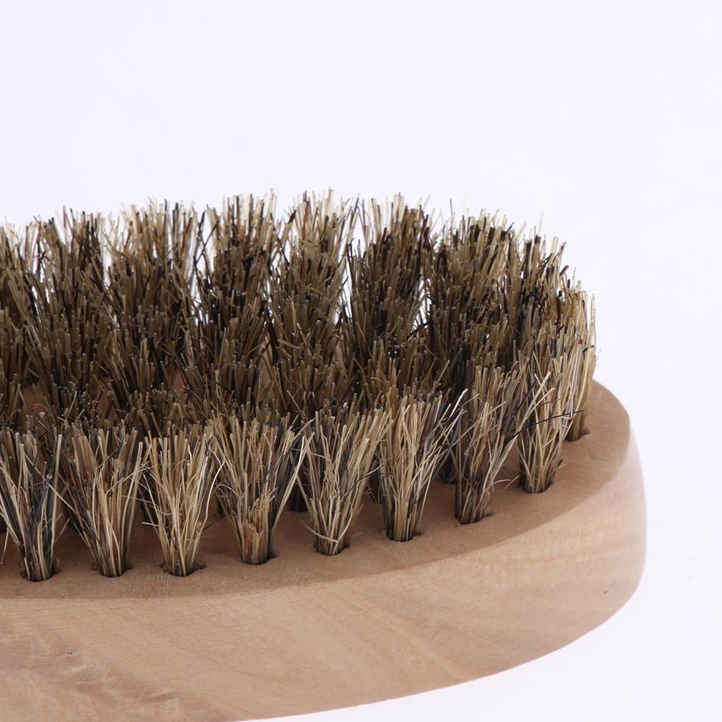 Baardborstel met ronde houten  - Men'S Grooming Hairstyles recensie en prijs