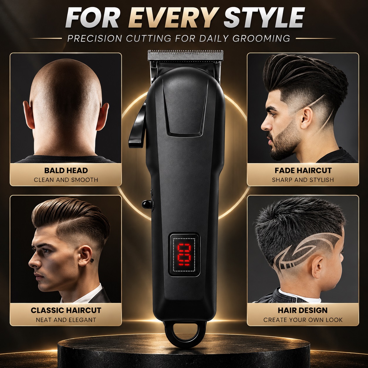 Elektrische tondeuse en scheer - Electric Shaver Rotary recensie en prijs