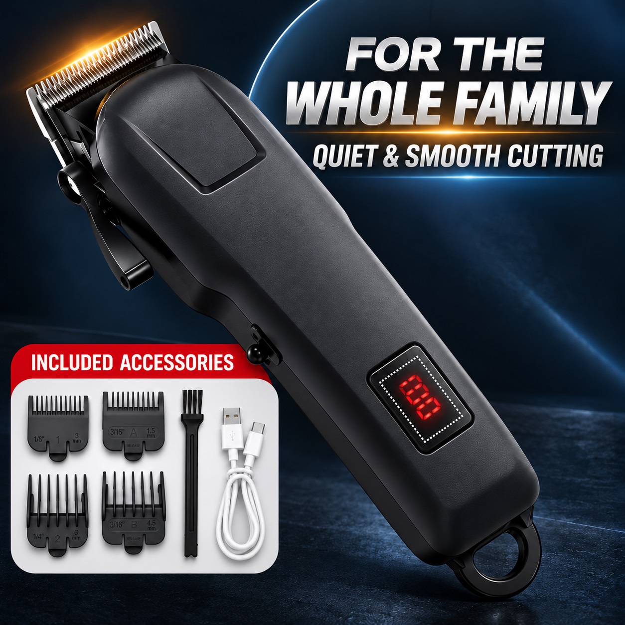 Elektrische tondeuse en scheer - Electric Shaver Rotary recensie en prijs