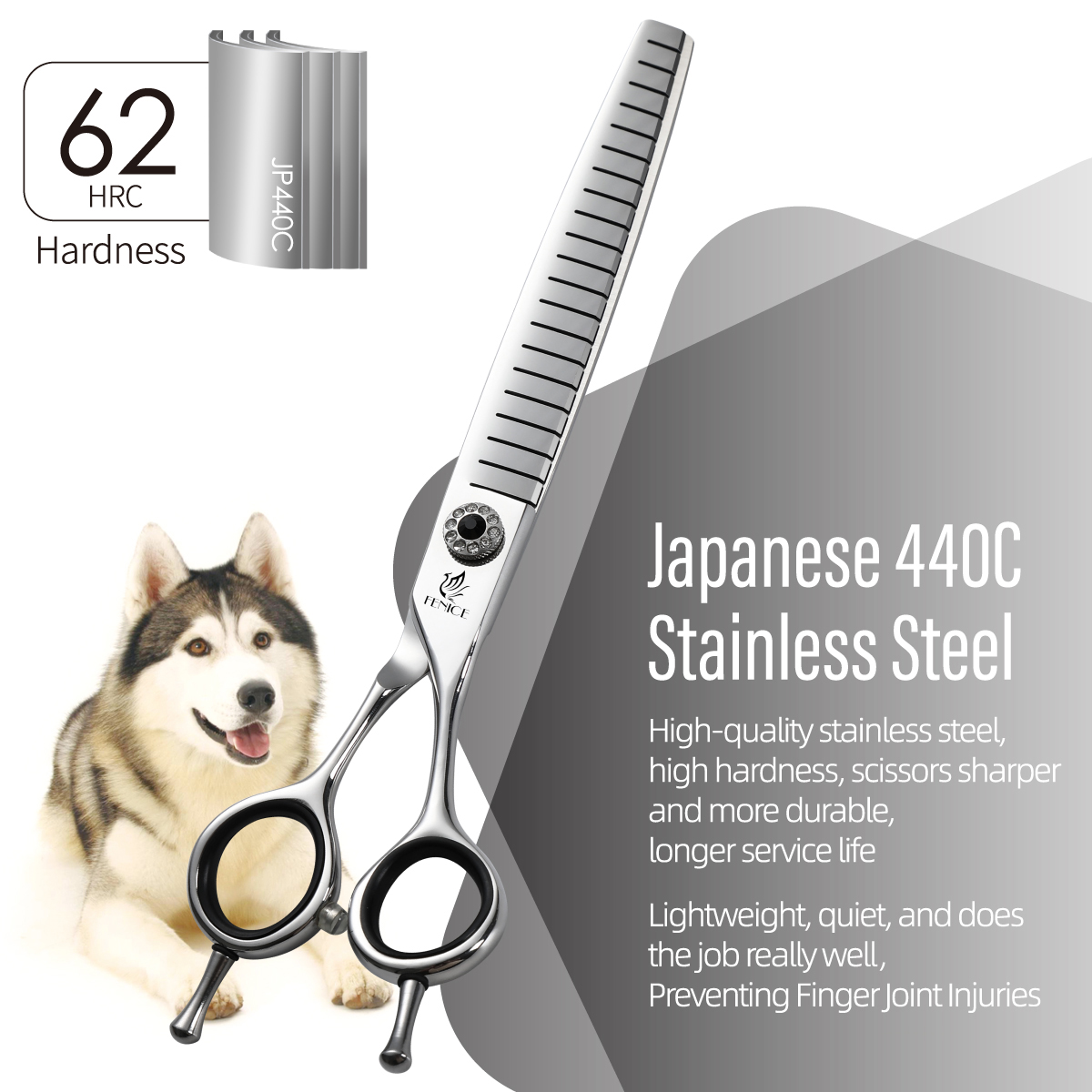 Fenice JP440C 7 inch Huisdier  - Grooming Scissors recensie en prijs