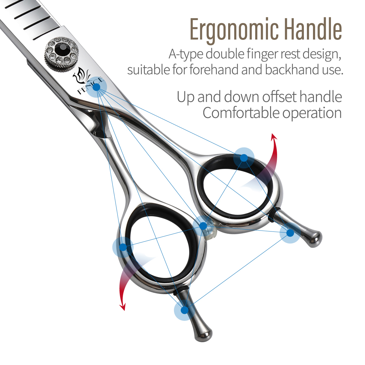 Fenice JP440C 7 inch Huisdier  - Grooming Scissors recensie en prijs