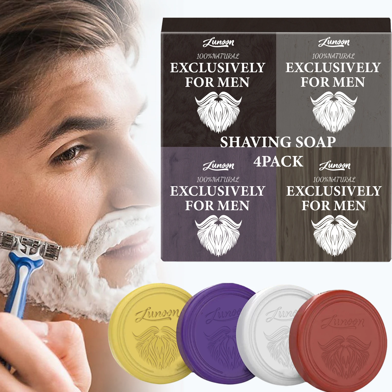 4/1 stuks Heren Baard Scheerze - Shaving Cream recensie en prijs