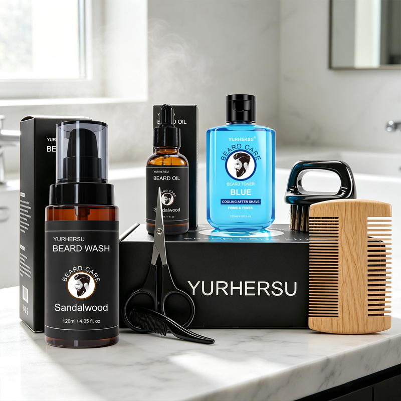 Baardverzorgingsset (7 stuks) - Beard Oil recensie en prijs