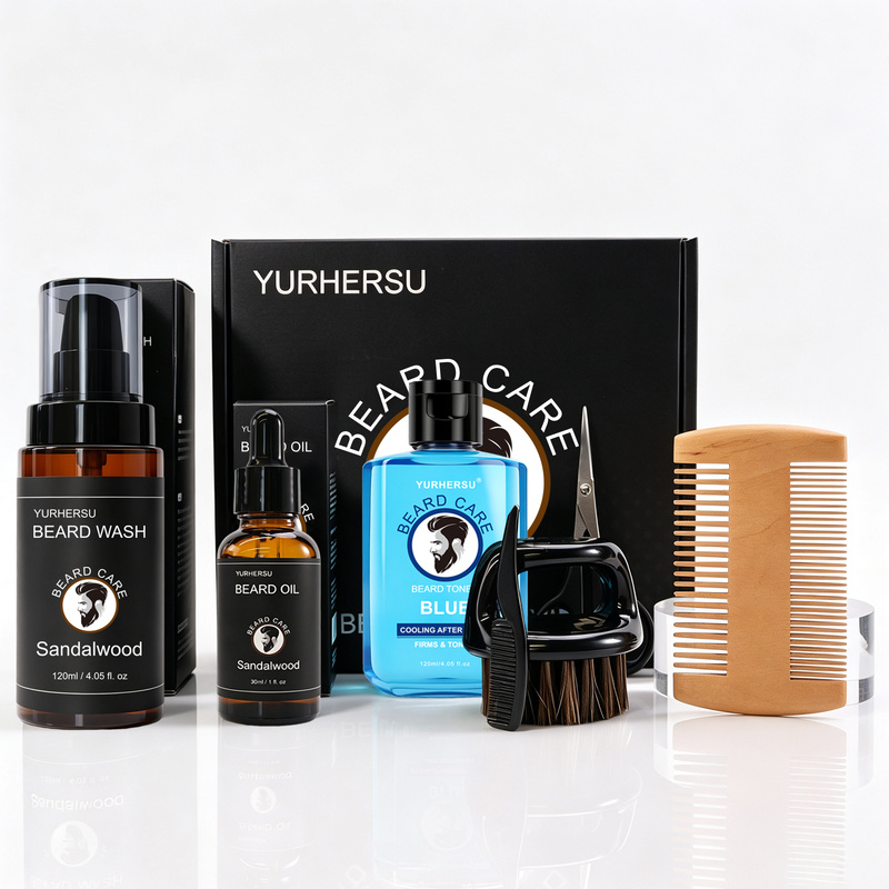 Baardverzorgingsset (7 stuks) - Beard Oil recensie en prijs