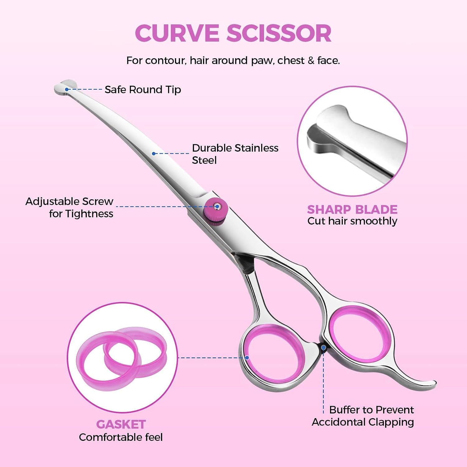3-delige set hondentrimmers me - Grooming Scissors recensie en prijs