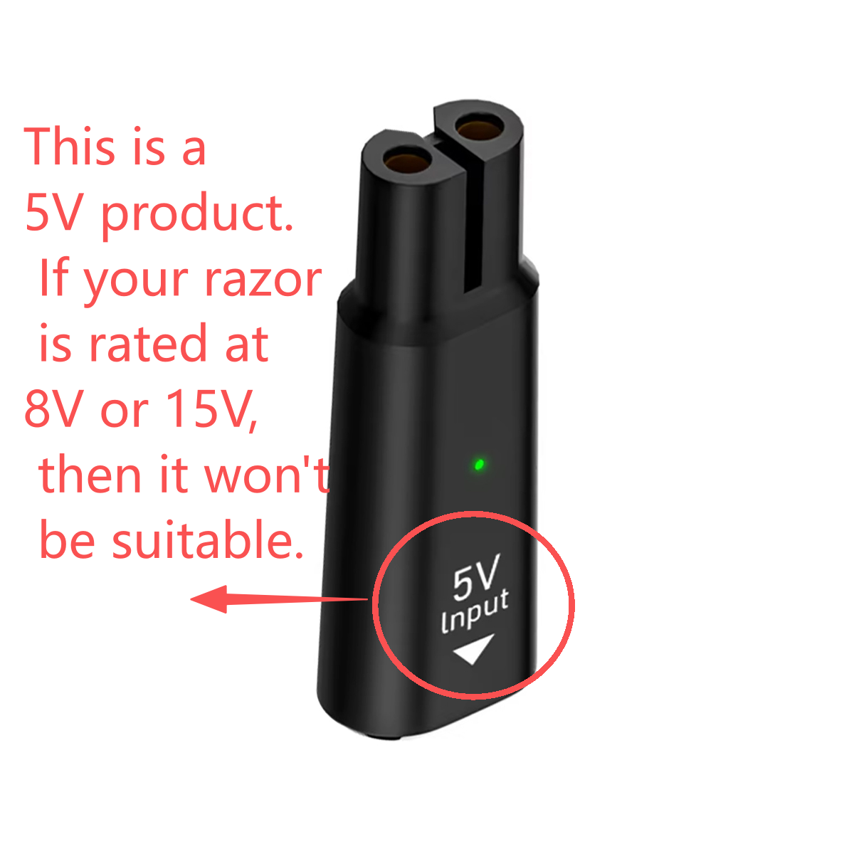 5V 15V USB Type C Oplaadadapte - Beard Trimmer recensie en prijs