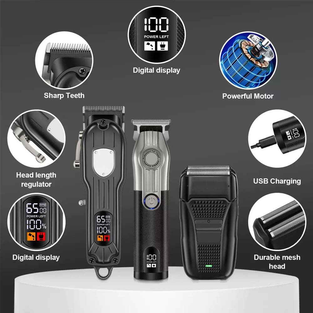 Professionele kapper-haarklipp - Electric Shaver Rotary recensie en prijs